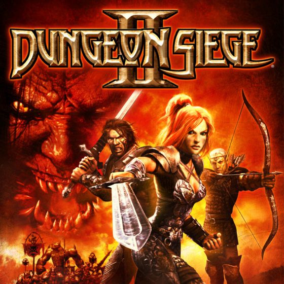 Dungeon Siege 2 game poster