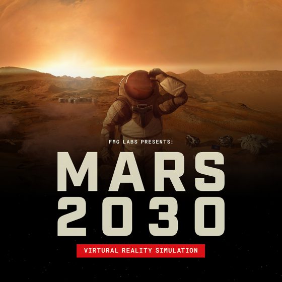 Mars 2030 VR game poster