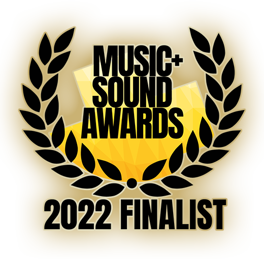 Music and Sound Awards 2022 Finalist Badge
